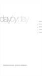 Mobile Screenshot of daybyday.stephanieboisset.net