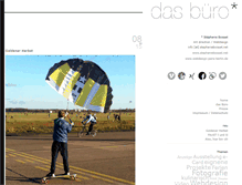 Tablet Screenshot of das-buero.stephanieboisset.net